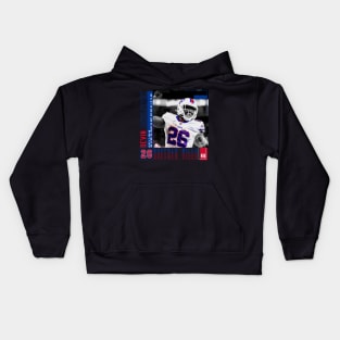 Devin Singletary Paper Poster Kids Hoodie